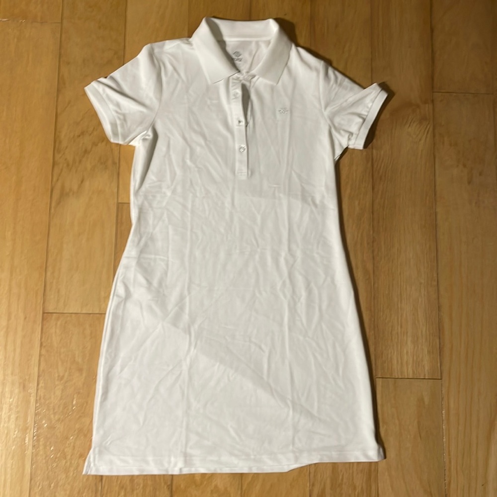 White Polo Dress